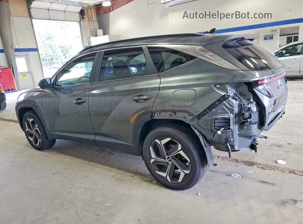 5NMJFCAE1NH128298 2022 HYUNDAI TUCSON Gray Rear left
