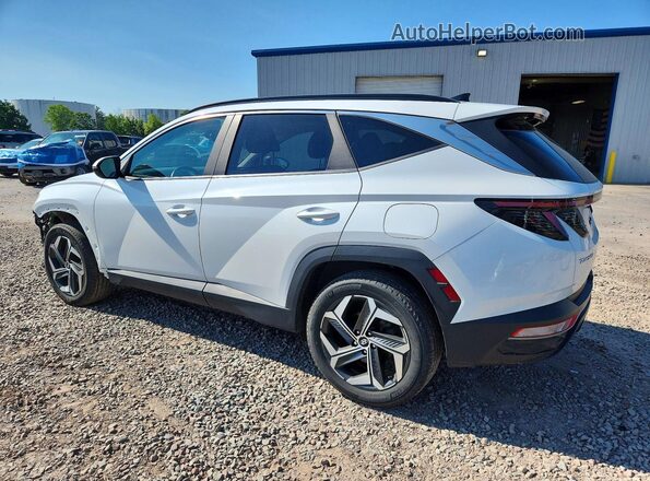 5NMJFCAE2NH014746 2022 HYUNDAI TUCSON White Задня ліва чверть