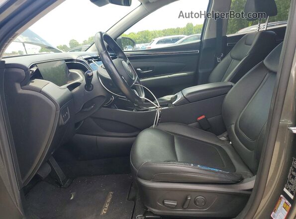 5NMJFCAE2PH254818 2023 HYUNDAI TUCSON Gray Widok wnętrza z przodu
