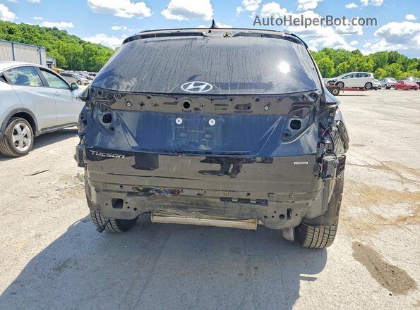 5NMJFCAE3PH180485 2023 HYUNDAI TUCSON Black უკანა ხედი