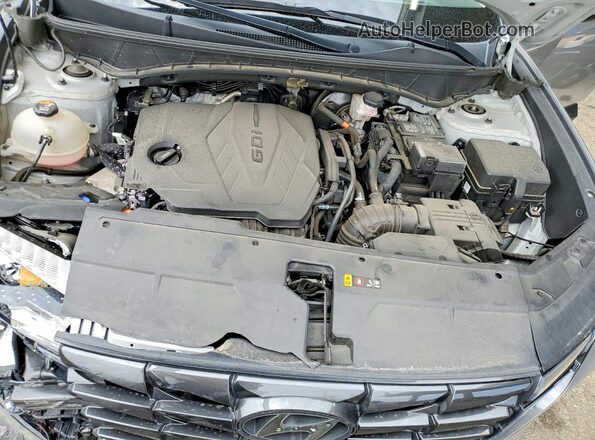 5NMJFCAE3PH221696 2023 HYUNDAI TUCSON Серебряный Вид задней части салона