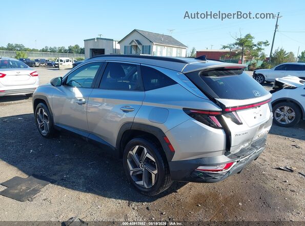 5NMJFCAE5NH091627 2022 HYUNDAI TUCSON Gray Rear left