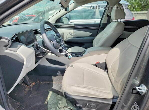 5NMJFCAE5PH254053 2023 HYUNDAI TUCSON Gray წინა სალონის ხედი