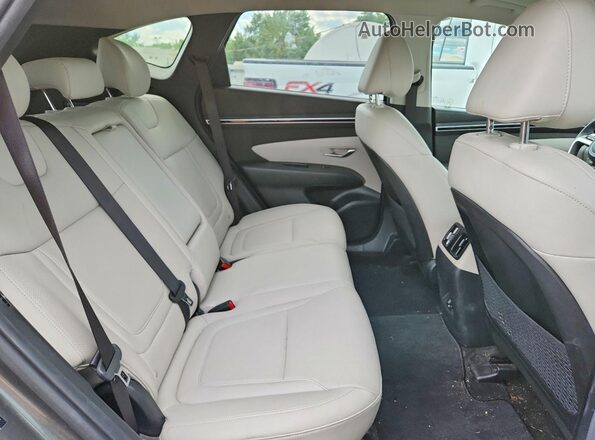 5NMJFCAE5PH254053 2023 HYUNDAI TUCSON Gray უკანა სალონის ხედი