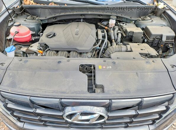 5NMJFCAE5PH254053 2023 HYUNDAI TUCSON Gray ძრავის განყოფილების ხედი