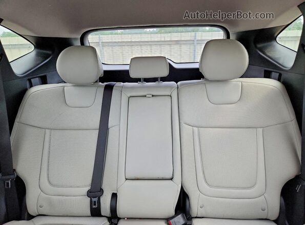 5NMJFCAE5PH254053 2023 HYUNDAI TUCSON Gray უკანა სავარძლების ხედი