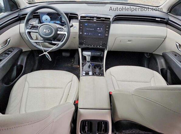 5NMJFCAE5PH254053 2023 HYUNDAI TUCSON Gray წინა პანელის ხედი