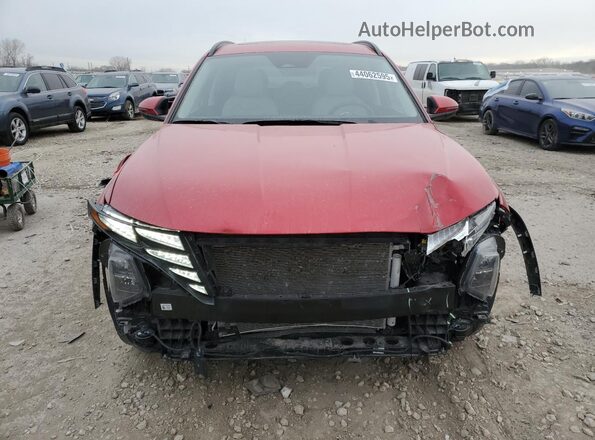 5NMJFCAE6PH197863 2023 HYUNDAI TUCSON Maroon Widok z przodu