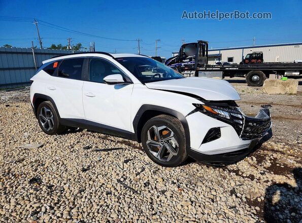 5NMJFCAE6PH285490 2023 HYUNDAI TUCSON White Передня права чверть