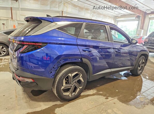5NMJFCAE7NH031915 2022 HYUNDAI TUCSON Синий Задняя правая четверть