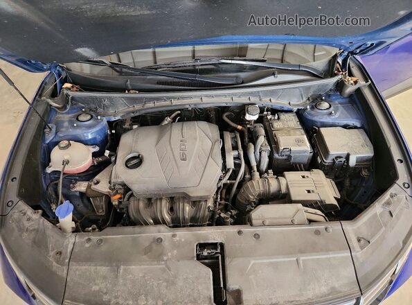 5NMJFCAE7NH031915 2022 HYUNDAI TUCSON Синий Вид подкапотного пространства