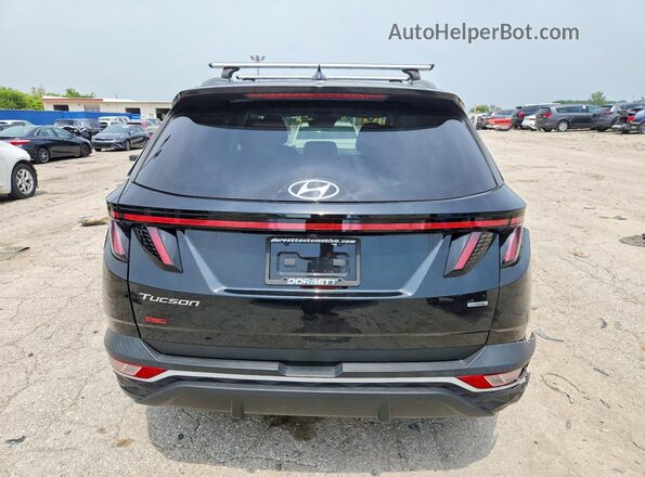5NMJFCAE8NH069377 2022 HYUNDAI TUCSON Black Vista trasera