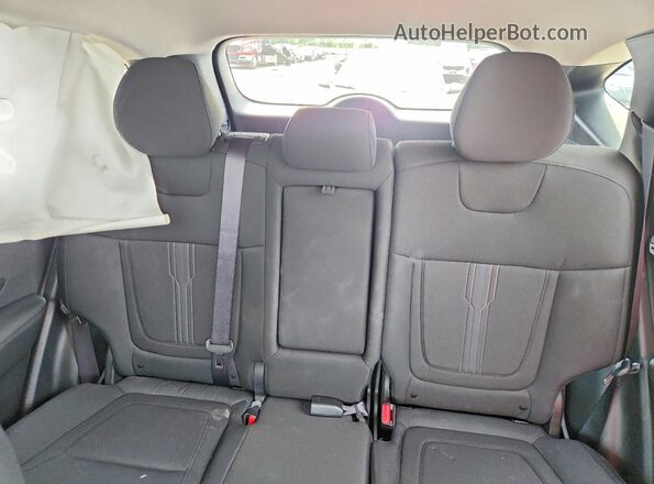 5NMJFCAE8NH069377 2022 HYUNDAI TUCSON Black Vista de los asientos traseros
