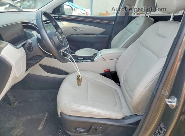 5NMJFCAE8PH165707 2023 HYUNDAI TUCSON Gray წინა სალონის ხედი