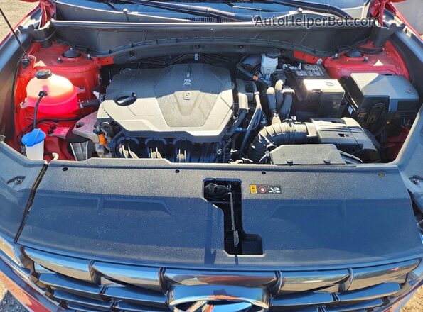 5NMJFCAE8PH275687 2023 HYUNDAI TUCSON Красный Вид задней части салона