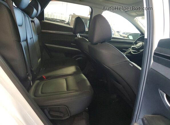 5NMJFCAE8PH279125 2023 HYUNDAI TUCSON White უკანა სალონის ხედი