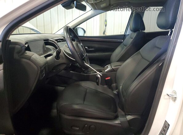 5NMJFCAE8PH279125 2023 HYUNDAI TUCSON White წინა სალონის ხედი