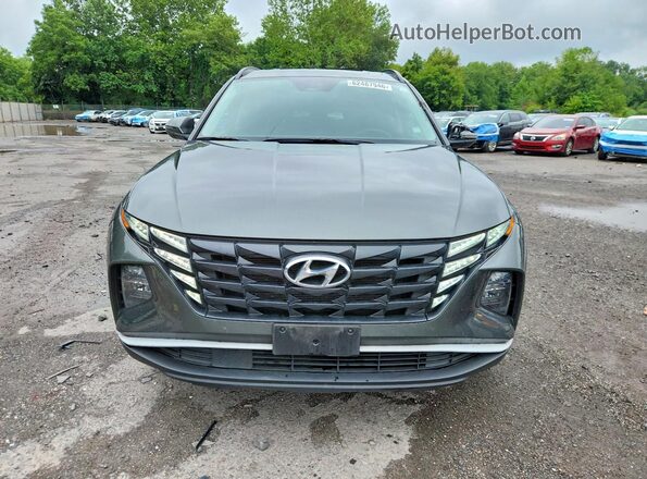 5NMJFCAE9NH096331 2022 HYUNDAI TUCSON Gray Вид спереду