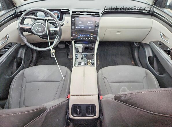5NMJFCAE9NH096331 2022 HYUNDAI TUCSON Gray Вид панелі приладів