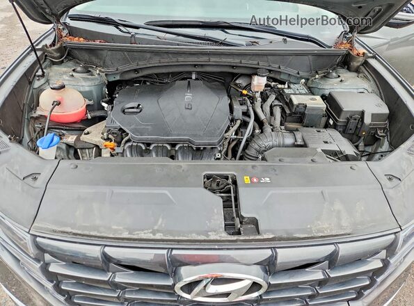 5NMJFCAE9NH096331 2022 HYUNDAI TUCSON Gray Вид підкапотного простору