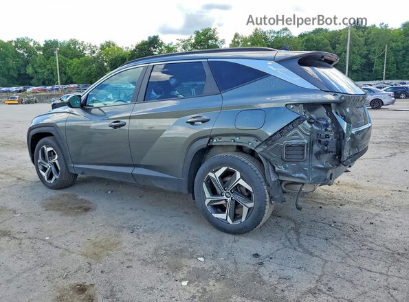5NMJFCAE9NH128176 2022 HYUNDAI TUCSON Gray Հետևի ձախ