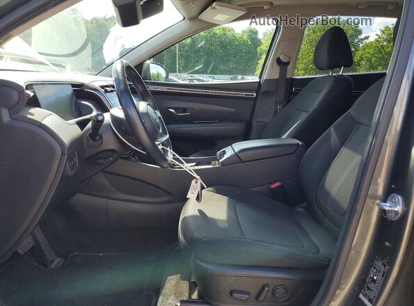 5NMJFCAE9NH128176 2022 HYUNDAI TUCSON Gray Սալոնի դիմացի տեսք