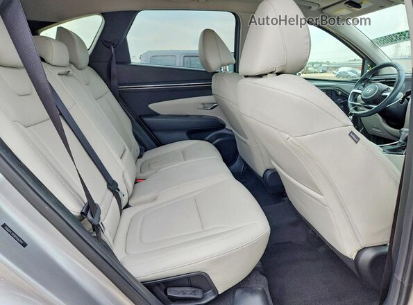 5NMJFCDE0RH362997 2024 HYUNDAI TUCSON Silver უკანა სავარძლების ხედი