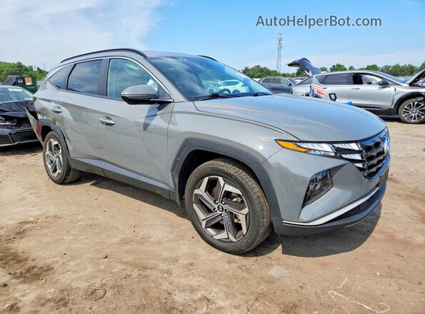 5NMJFCDE4RH410131 2024 HYUNDAI TUCSON Gray Delantero derecho