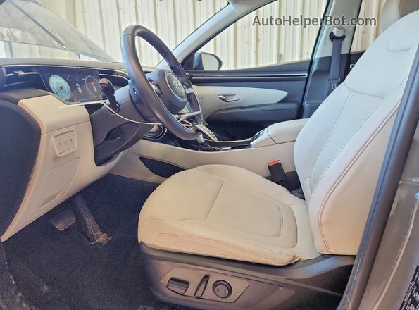 5NMJFCDEXRH297205 2024 HYUNDAI TUCSON Gray Вид салону спереду