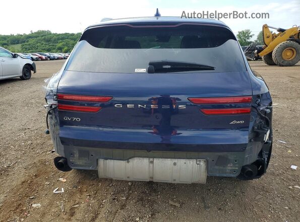 5NMMADTB1SH030291 2025 GENESIS GV70 Blue Rear view