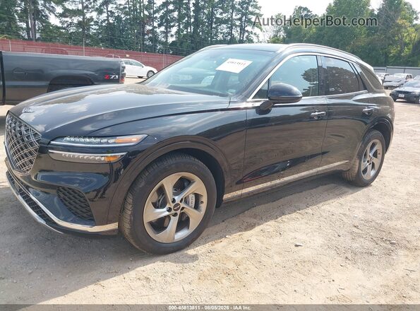5NMMADTB1TH069142 2026 GENESIS GV70 Black Առջևի ձախ երեք քառորդ տեսարան