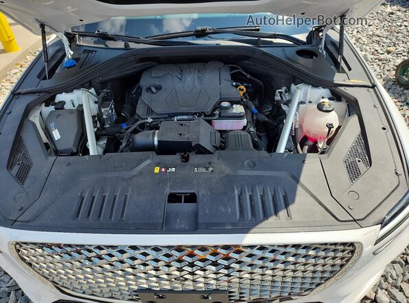 5NMMADTB2RH006947 2024 GENESIS GV70 White Engine compartment view