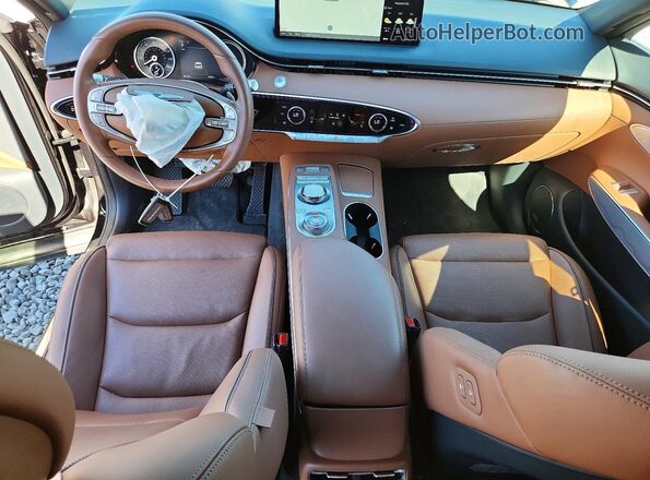 5NMMADTB2SH029957 2025 GENESIS GV70 Black Dashboard view