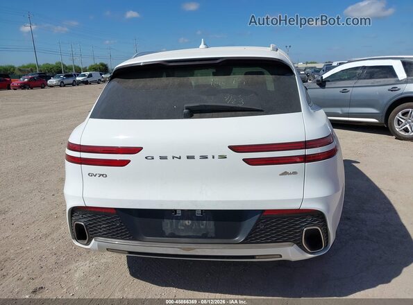 5NMMADTB3SH031894 2025 GENESIS GV70 White 