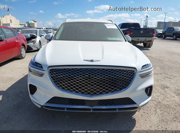5NMMADTB3SH031894 2025 GENESIS GV70 White ხელსაწყოთა პანელის ხედი