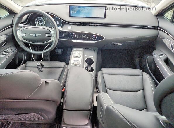 5NMMADTB7RH009570 2024 GENESIS GV70 Silver Dashboard view