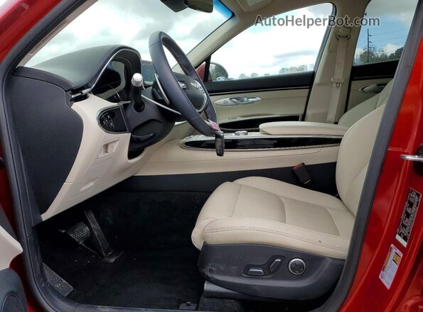 5NMMADTBXSH027065 2025 GENESIS GV70 Red Front interior view