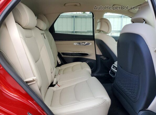 5NMMADTBXSH027065 2025 GENESIS GV70 Red Rear interior view