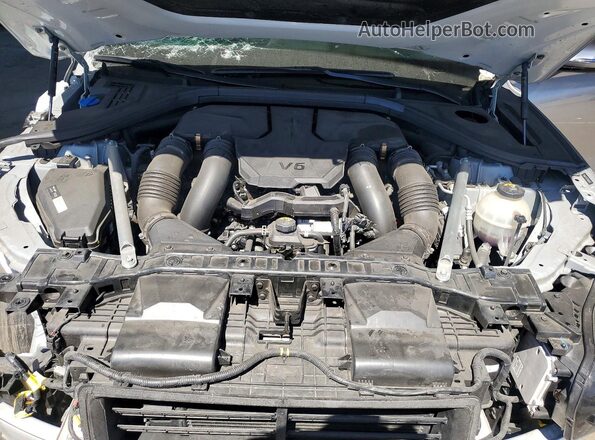 5NMMCDTC8RH014859 2024 GENESIS GV70 Silver Rear interior view