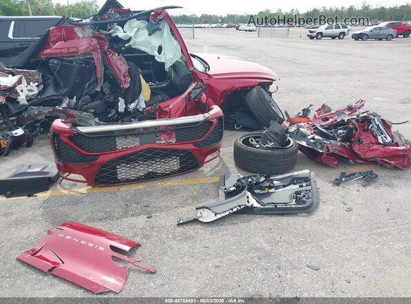 5NMMFDTB9TH037153 2026 GENESIS GV70 Red Սարքավորումների վահանակի տեսք