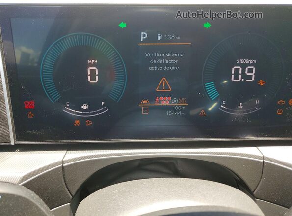 5NMP14GL9TH153953 2026 HYUNDAI SANTA Серебряный Вид щитка приборов