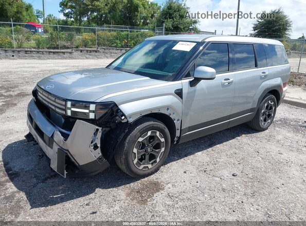 5NMP14GLXTH164587 2026 HYUNDAI SANTA FE Silver წინა მარცხენა ხედი სამი მეოთხედიდან