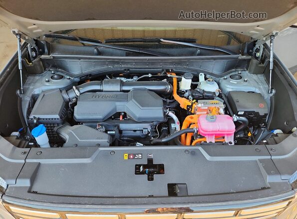 5NMP1DG10TH113470 2026 HYUNDAI SANTA Gray Widok komory silnika