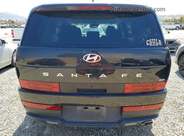 5NMP1DGL0RH008633 2024 HYUNDAI SANTA Black უკანა ხედი