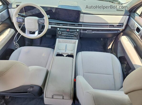 5NMP1DGL3RH039939 2024 HYUNDAI SANTA Silver Widok deski rozdzielczej