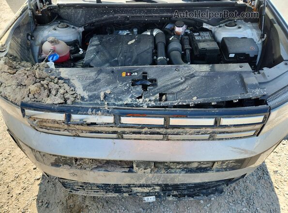 5NMP1DGL3RH039939 2024 HYUNDAI SANTA Silver Widok komory silnika