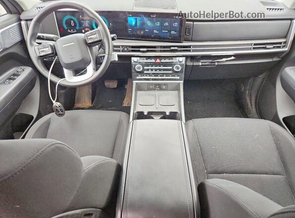 5NMP1DGL4RH018372 2024 HYUNDAI SANTA Silver Առջևի վահանակի տեսք