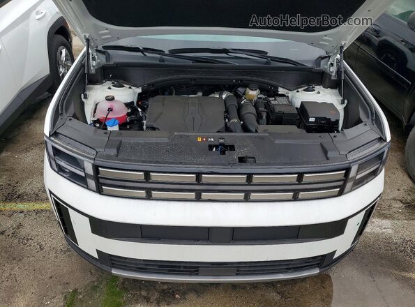 5NMP1DGL7TH197708 2026 HYUNDAI SANTA White Շարժիչի բաժամունքի տեսք