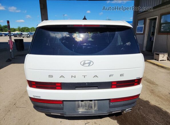 5NMP1DGL8RH031030 2024 HYUNDAI SANTA White უკანა ხედი