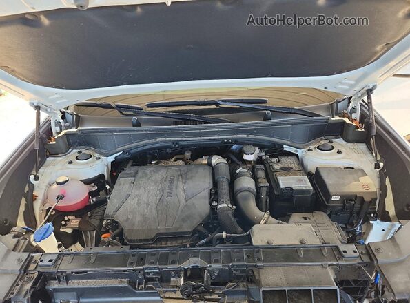 5NMP1DGL8RH031030 2024 HYUNDAI SANTA White ძრავის განყოფილების ხედი